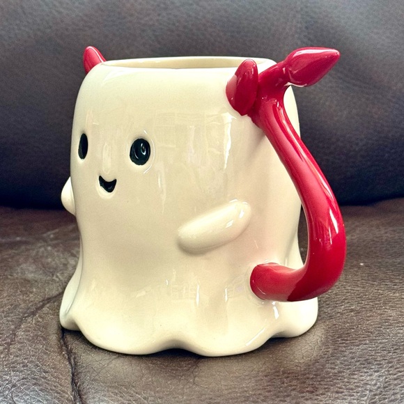 Devil Ghost Figural Halloween Mug - Jack O’ Lantern Lane - Picture 9 of 10